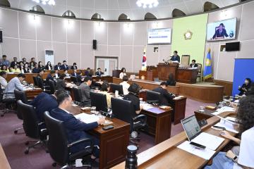 제265회 거제시의회 임시회 제1차 본회의