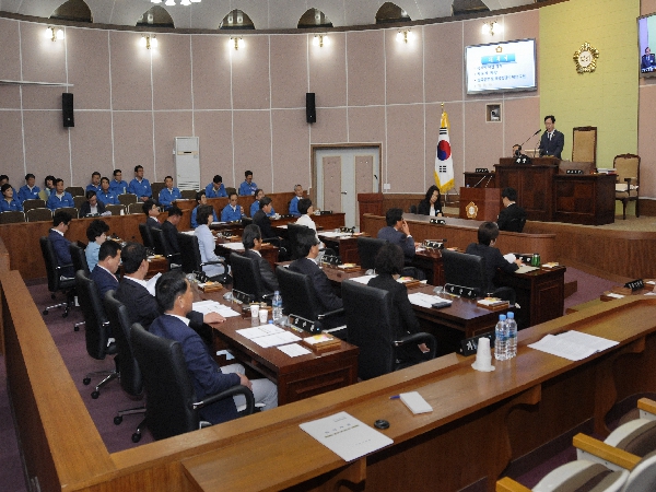 제176회 임시회 개회