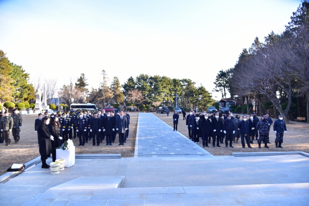 2023년 신년 충혼탑 참배