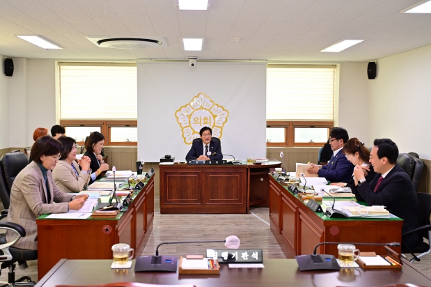 제242회 거제시의회 임시회 행정복지위원회